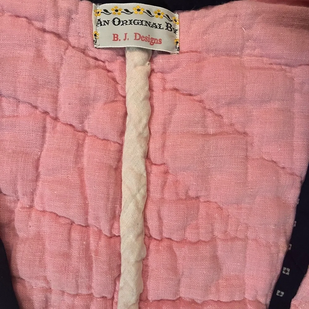 Vintage Patchwork Quilted Vest - Picture 4 of 6